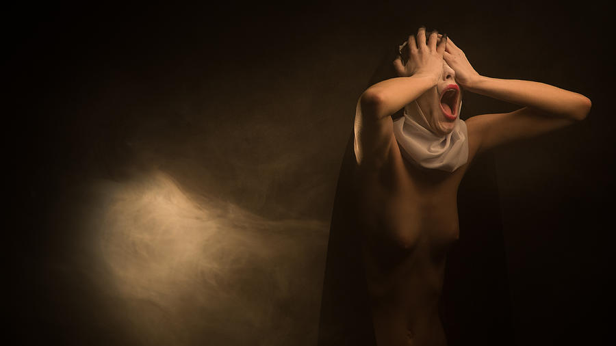 Nude Photograph - Scream by Marius Cintez?