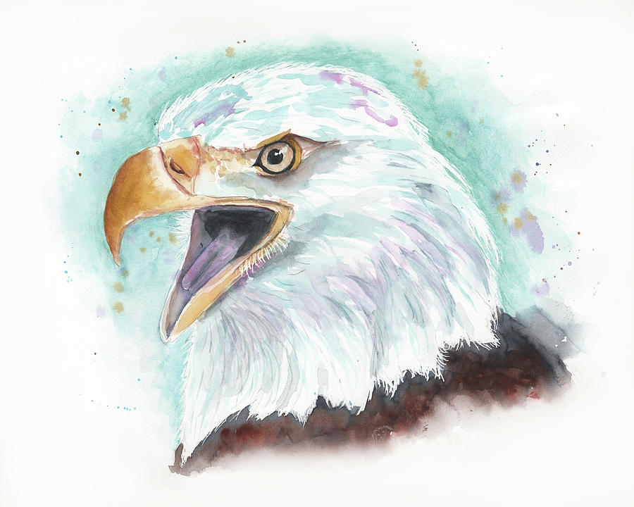 Screamin Eagle Painting by Jeanette Mahoney