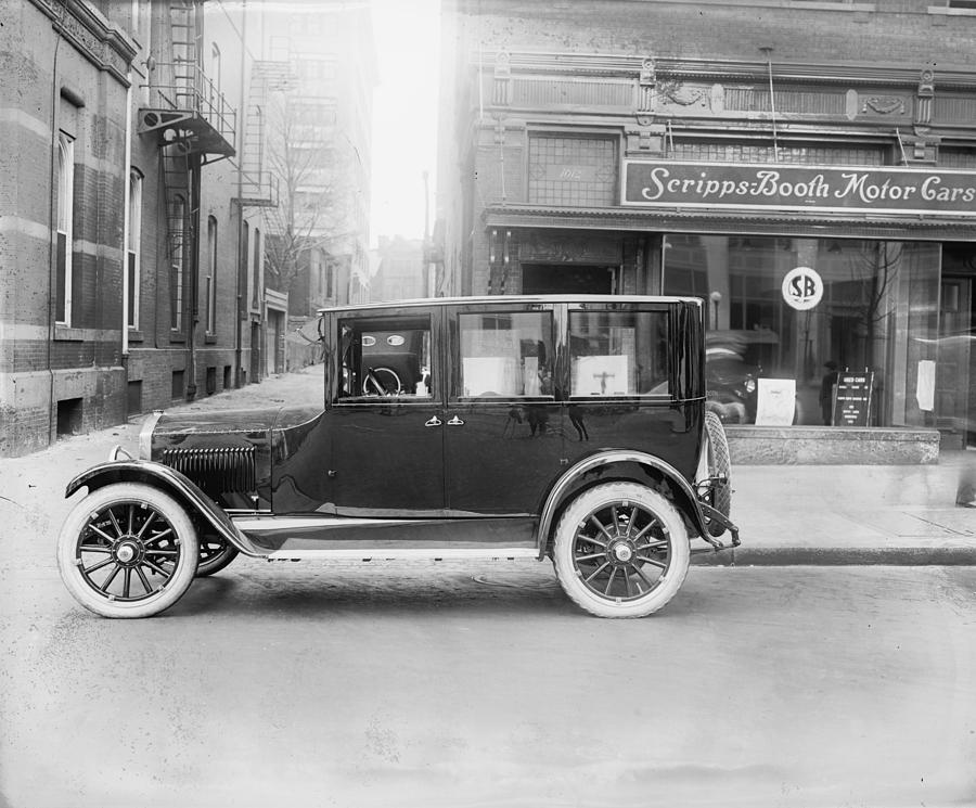 Scripps Booth Sedan, 1921 Painting By - Fine Art America