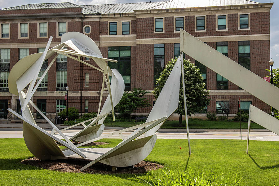 Sculpture 3 at The Ohio State University Photograph by John McGraw