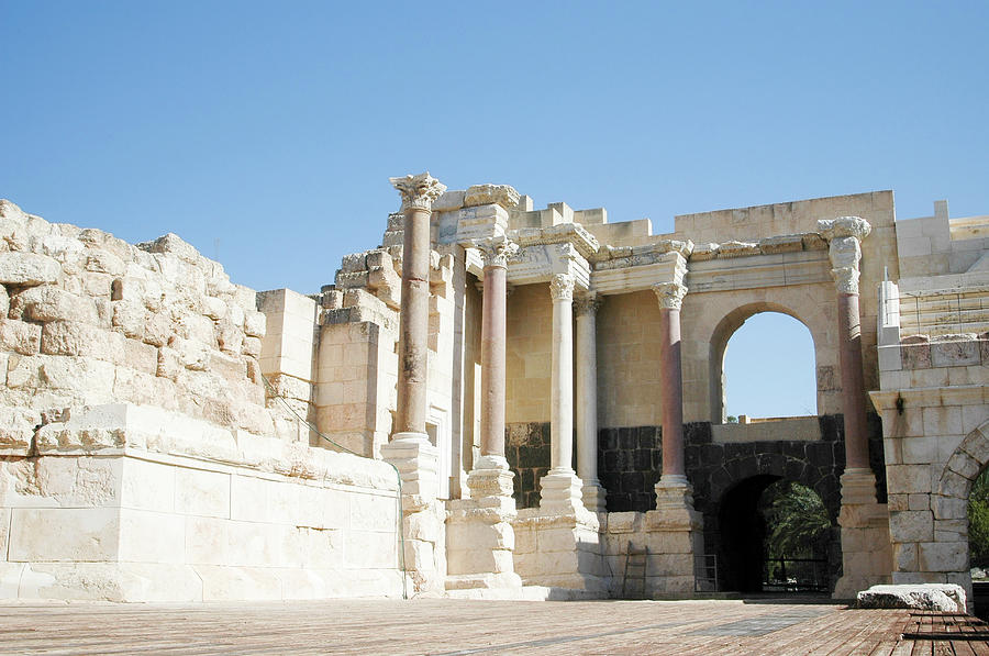 Scythopolis, Roman Theatre Photograph by Photostock-israel