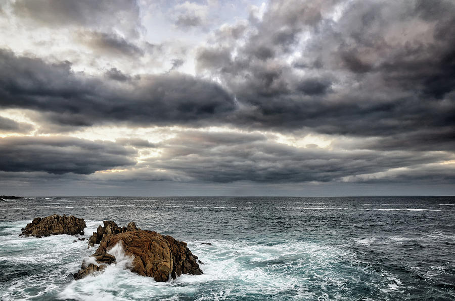 Sea And Clouds Photograph by Carlos Fernandez