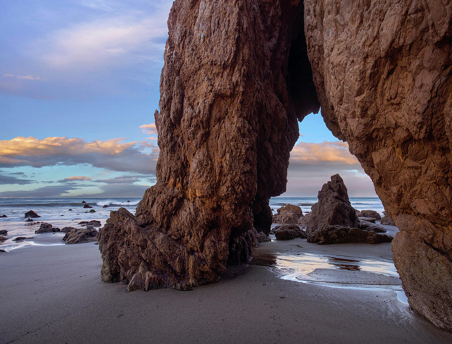 Sea Arch, El Matador State Beach, California Photograph by Tim Fitzharris