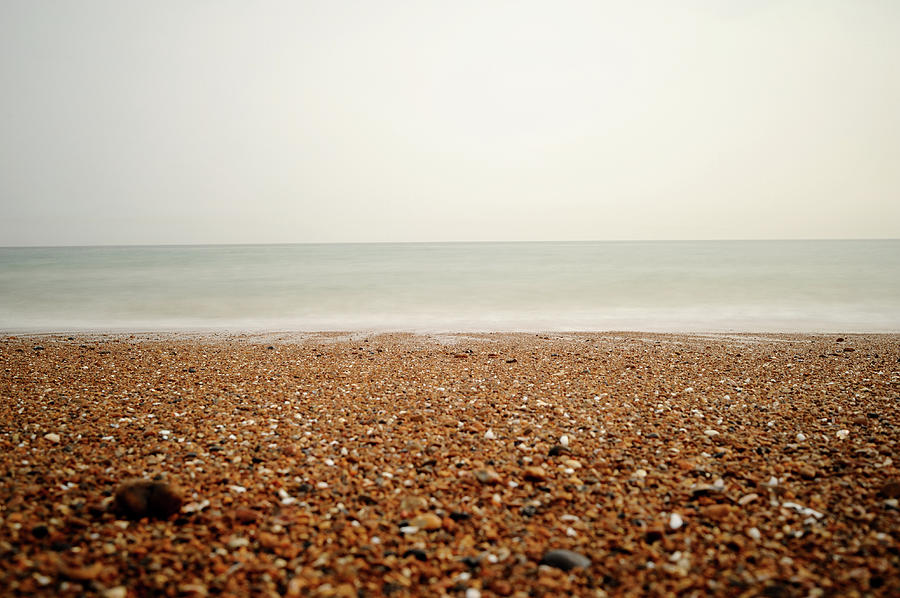 Sea At Brighton Beach Photograph by Gm Stock Films