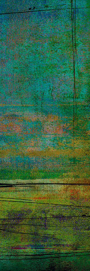 Abstract Painting - Sea Floor II by Ricki Mountain