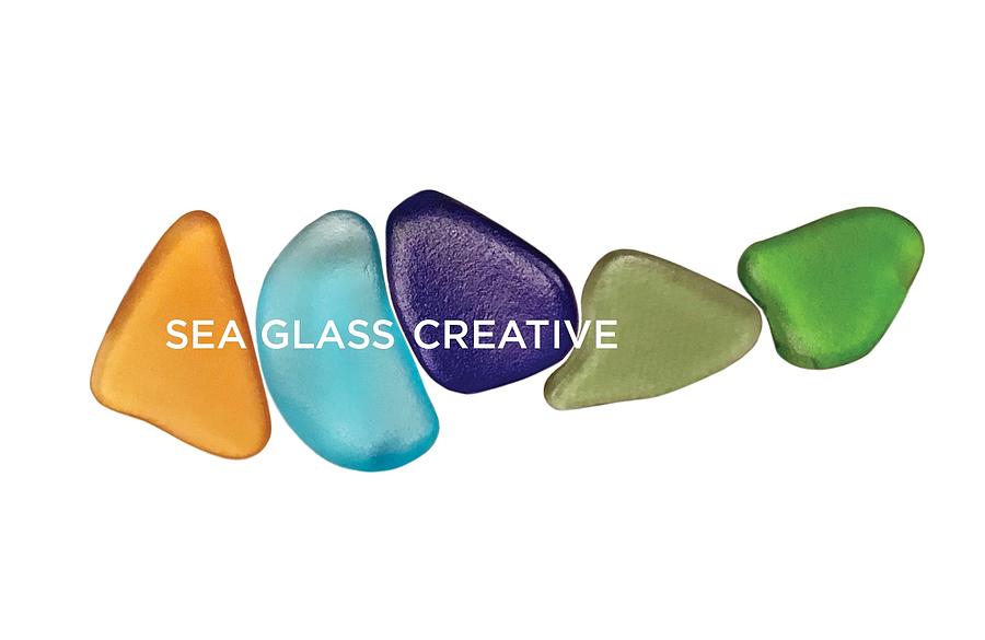 Sea Glass Creative Logo Merchandise Photograph by Debra Grace Addison