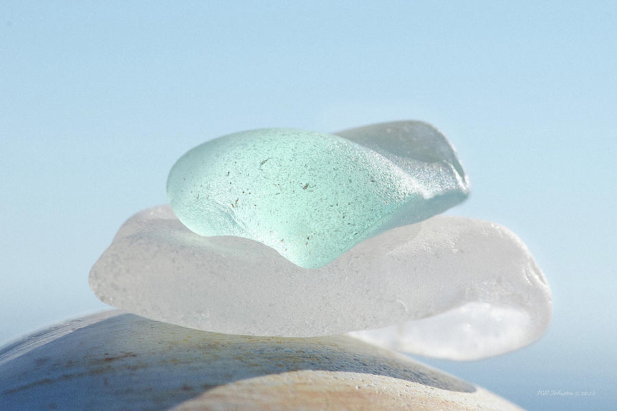 Sea Glass Thirty Two Photograph by WB Johnston