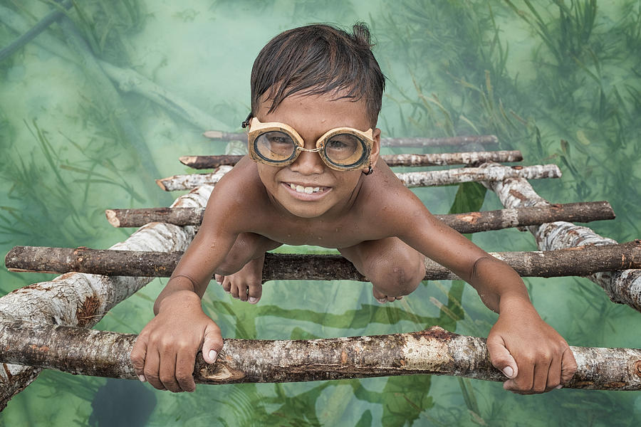 Sea Gypsy Kid Photograph by Muslianshah Masrie