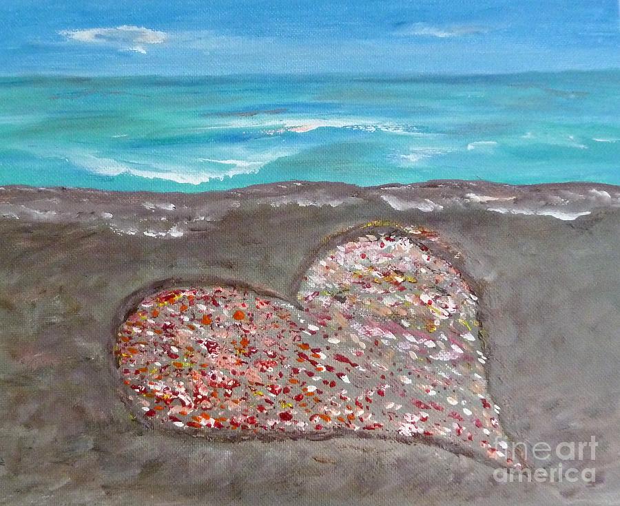 Sea Heart Painting