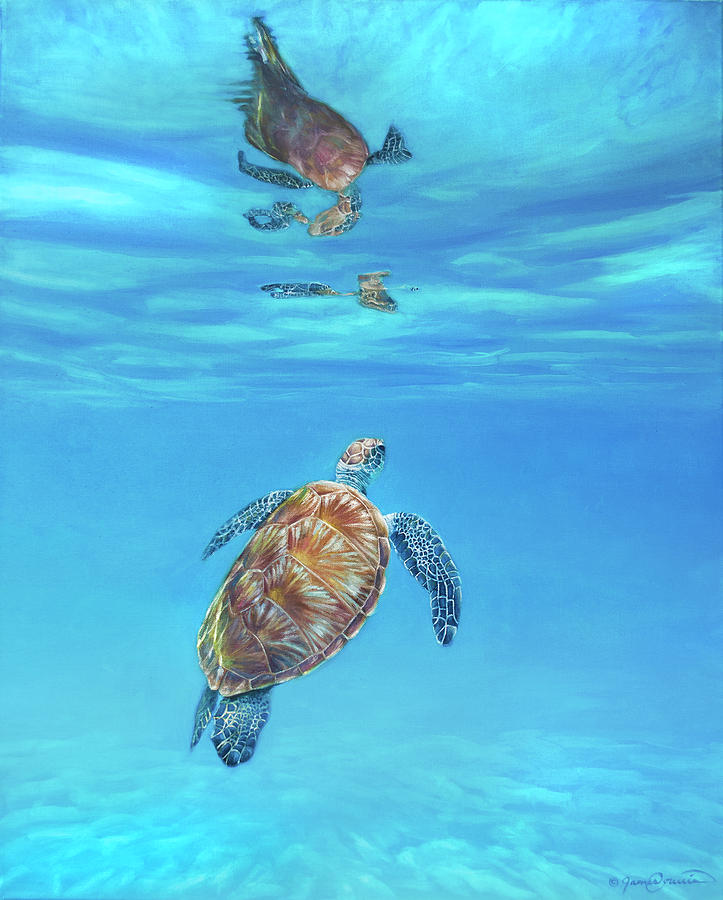 Wildlife Painting - Sea Jewel by James Corwin Fine Art