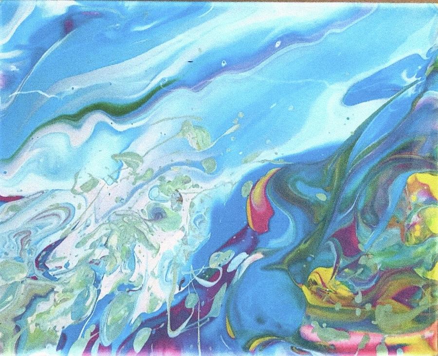 Sea of Consciousness Painting by Joie Goodkin