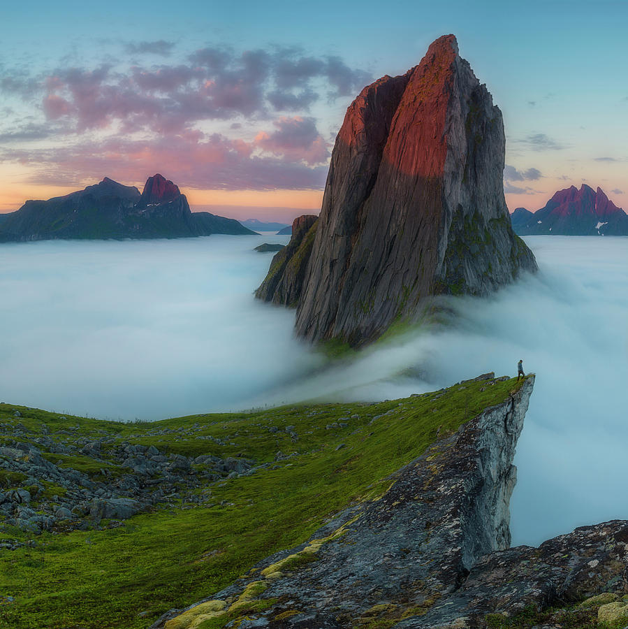 Mountain Photograph - Sea Of Fog.. by Fred ge Hol