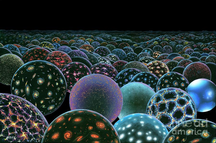 Sea Of Multiverses Photograph by Richard Bizley/science Photo Library