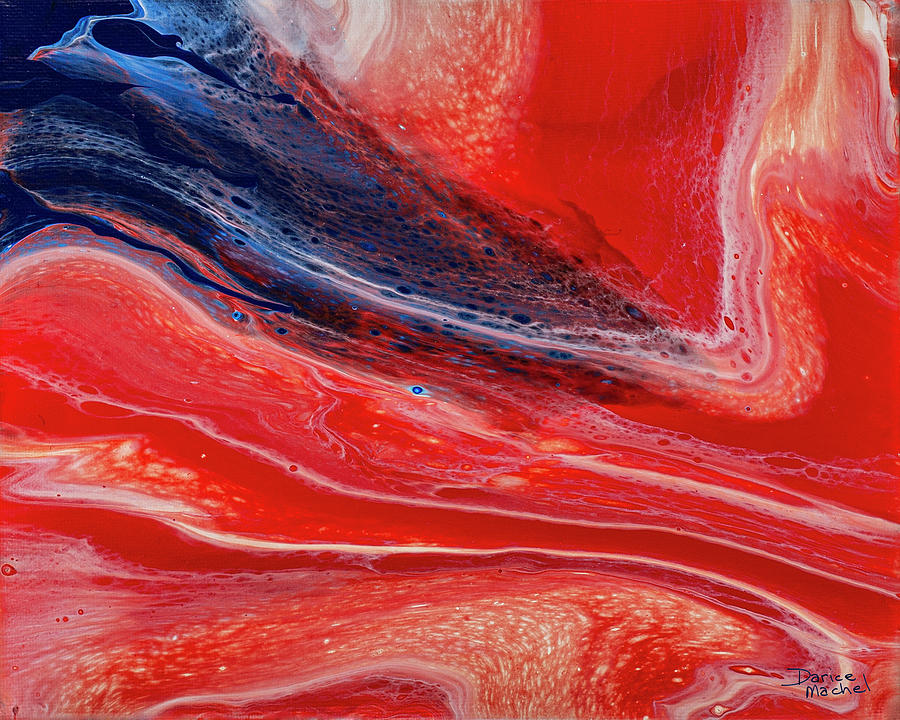 Sea Of Red Painting by Darice Machel McGuire