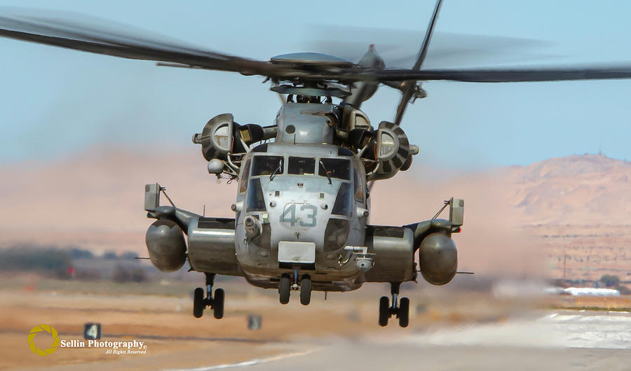 Sea Stallion Heavy Lift Photograph by Frank Sellin - Pixels