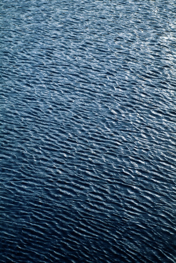 Sea Surface Background Photograph by Kyoshino