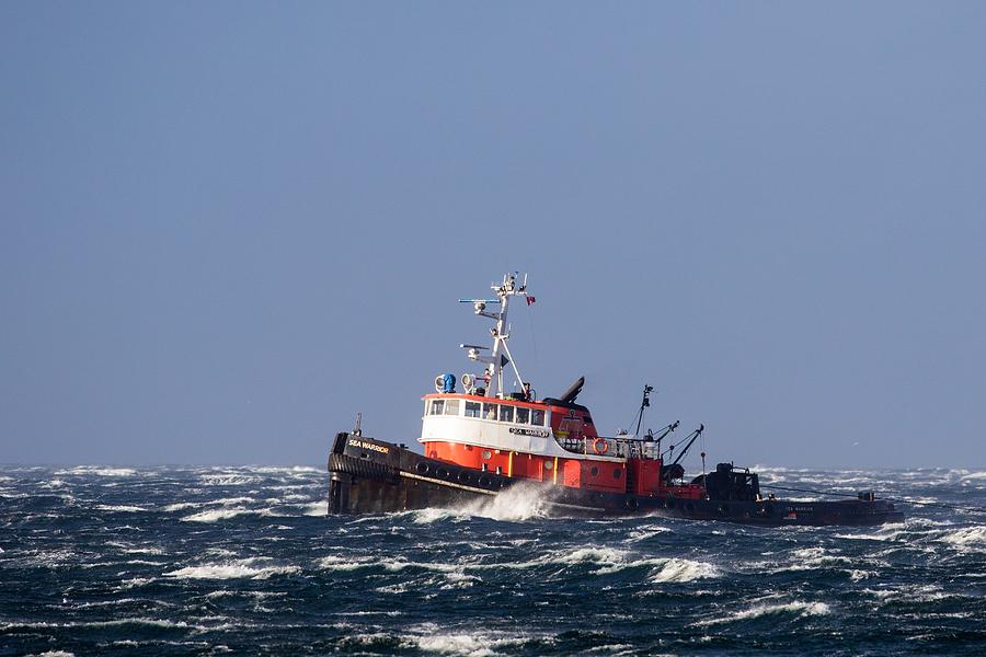 Sea Warrior Tug Boat Photograph by Michelle Pennell
