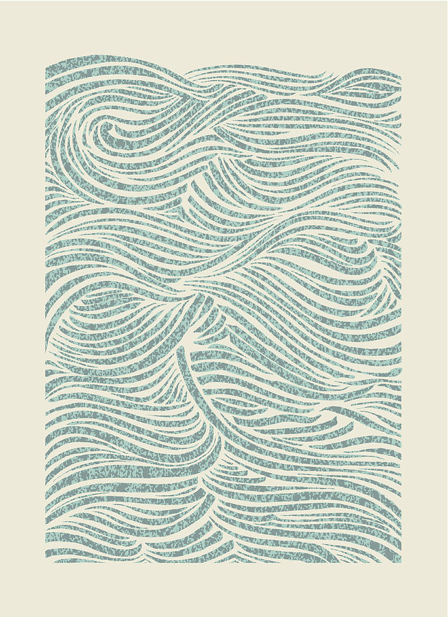 Sea Waves Digital Art by Cpd-lab