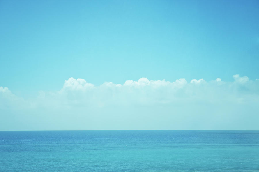 Sea With Sky And Clouds Photograph by D3sign