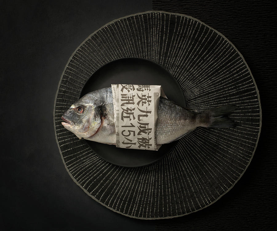 Seabream On Plate Photograph by Studio-344