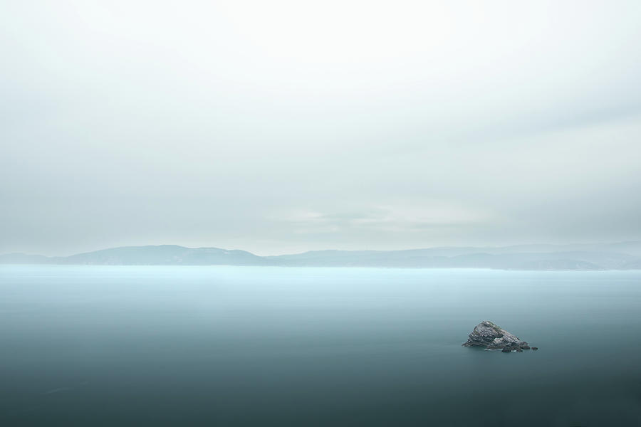 Seaescape In A Foggy Day Photograph by Daniel Viñé Garcia