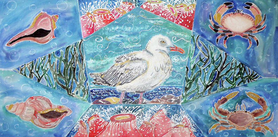 Seagull Painting - Seagull by Lauren Moss