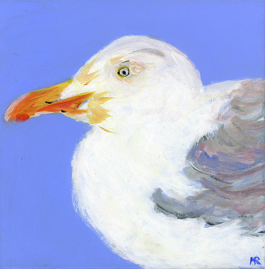 Seagull Painting by Michelle Reeve