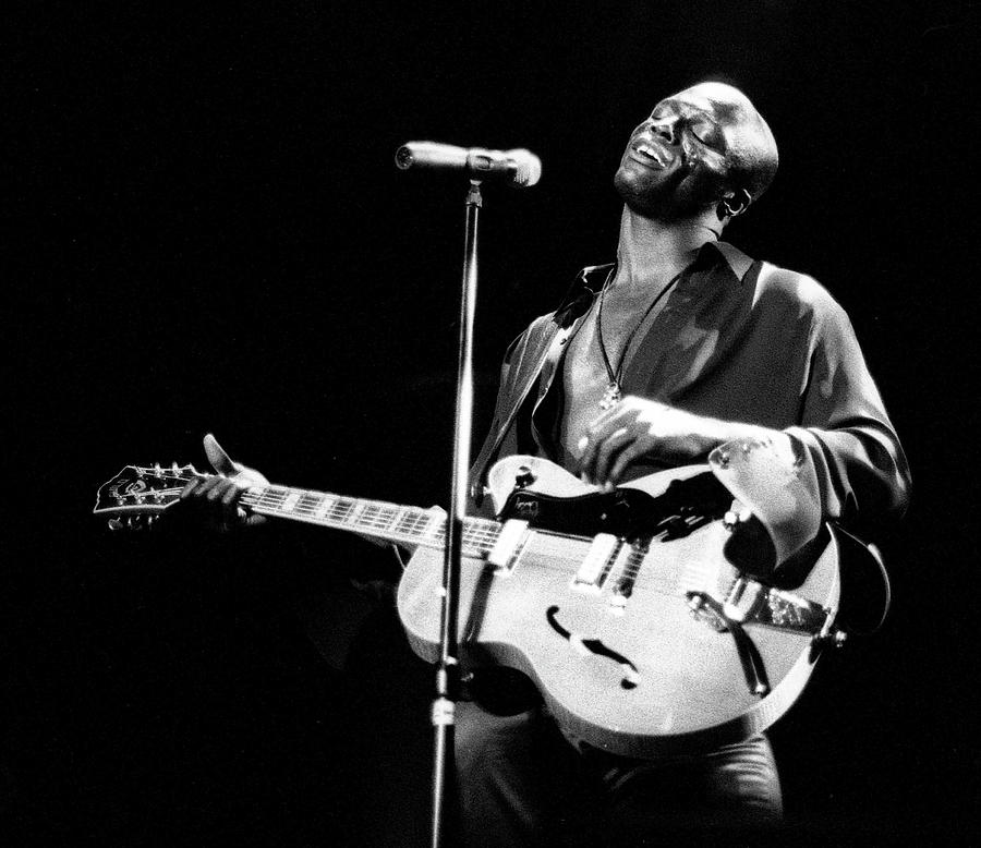 Seal Hollywood Bowl 1995 Photograph by Martyn Goodacre