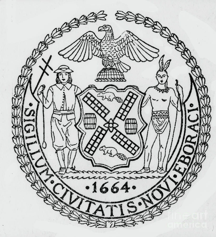 Seal Of The City Of New York Photograph by Bettmann