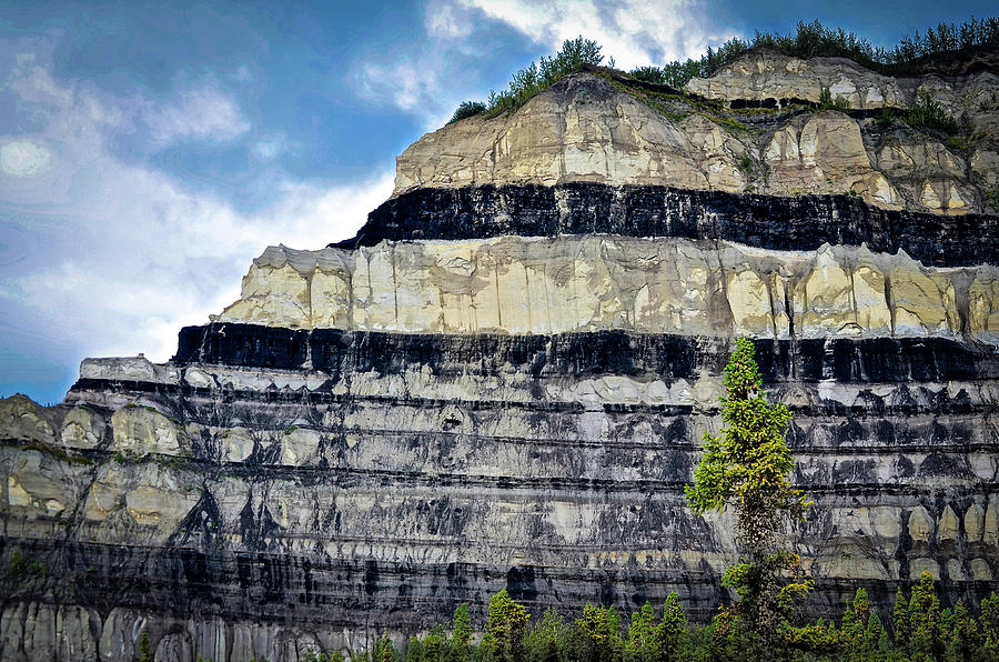 Seams Of Coal Photograph by Bob Lynn - Pixels