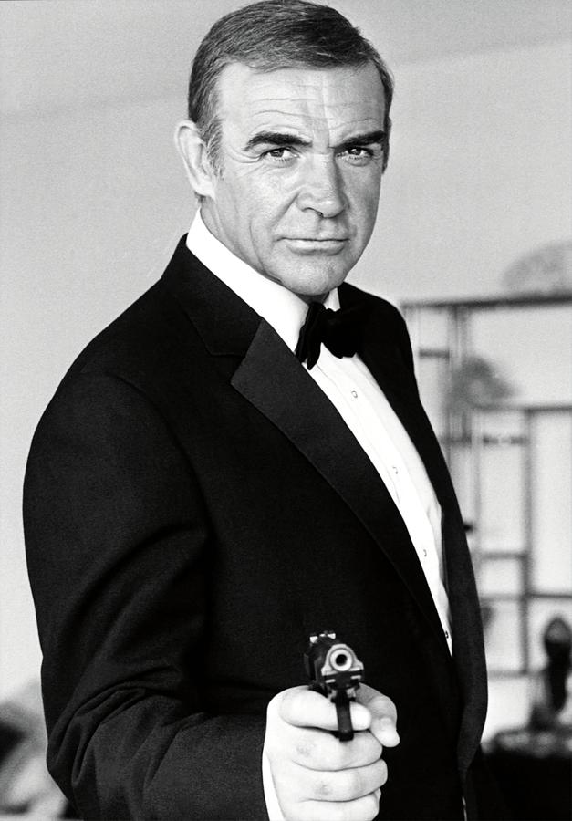 SEAN CONNERY in 007, JAMES BOND NEVER SAY NEVER AGAIN -1983-. Photograph by  Album