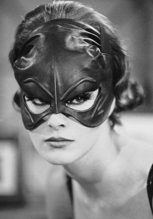Sean Young In Cat Woman Costume In Photograph by New York Daily News Archive