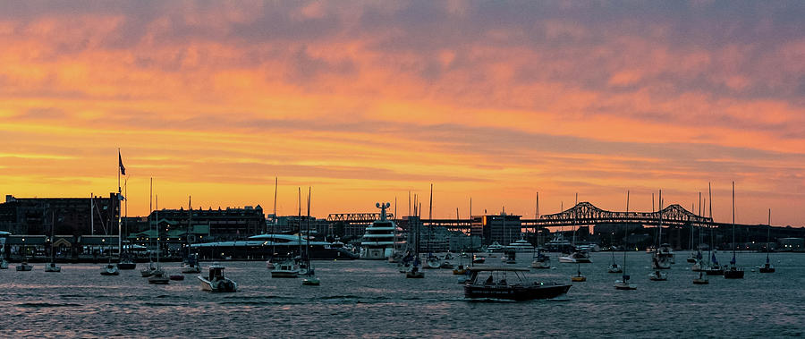 Seaport Sunset by Christina Maiorano Seaport Sunset by Christina Maiorano