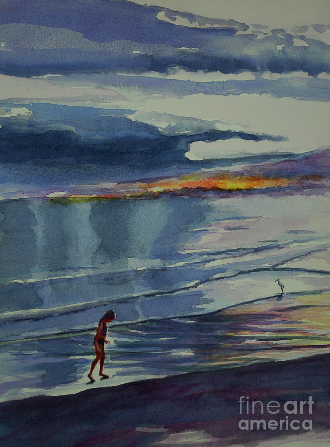 Searching for sea shellls at sunrise 9-30-19 by Julianne Felton Searching for sea shellls at sunrise 9-30-19 by Julianne Felton