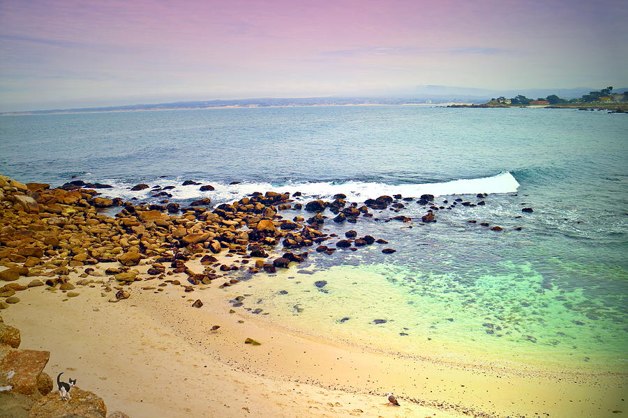 Seascape Of Pastels Photograph