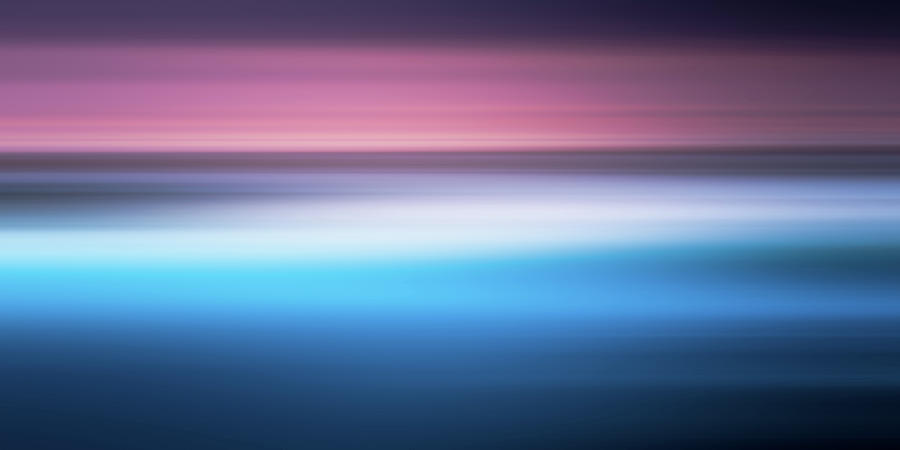 Seascape Sunrise Abstract Photograph by Paul Mcgee