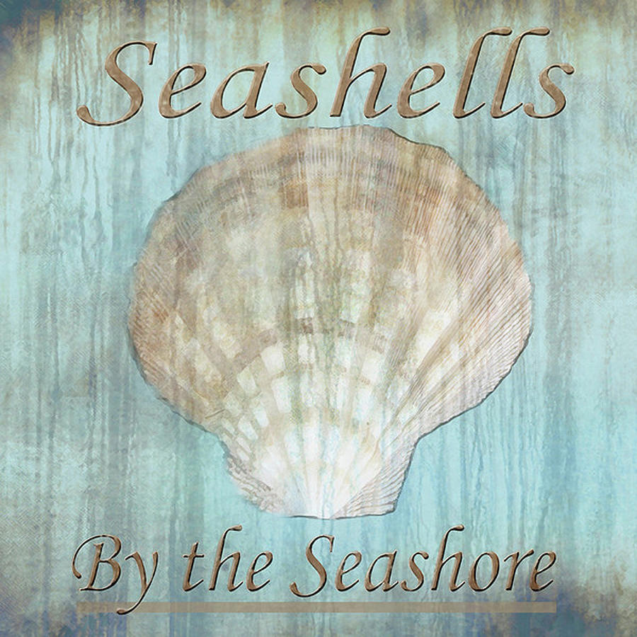 Seashells By The Seashore II Mixed Media by Karen Williams Seashells By The Seashore II Mixed Media by Karen Williams