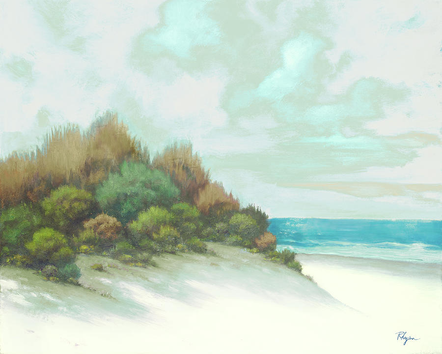 Beach Painting - Seashore I by Vivien Rhyan