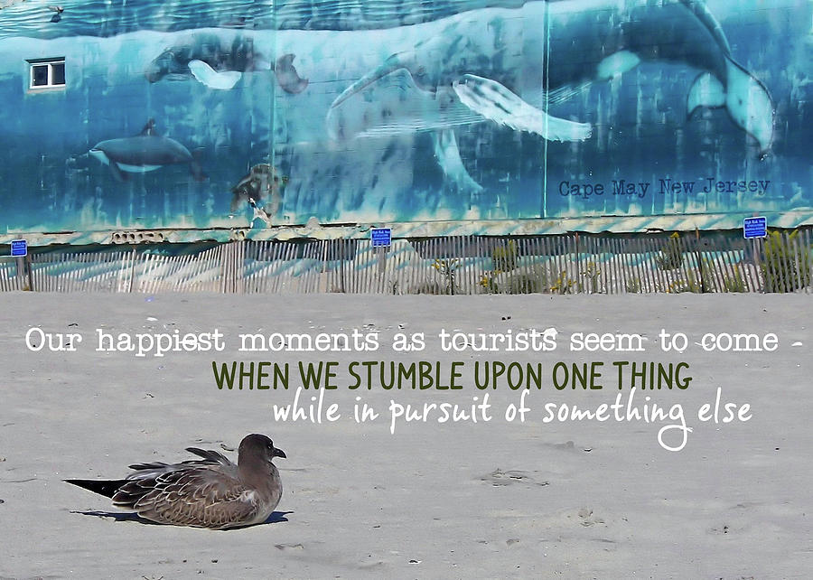 SEASIDE ART GALLERY quote Photograph by JAMART Photography