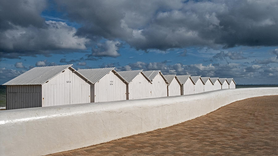 Cabin Photograph - Seaside Clouds by Lus Joosten
