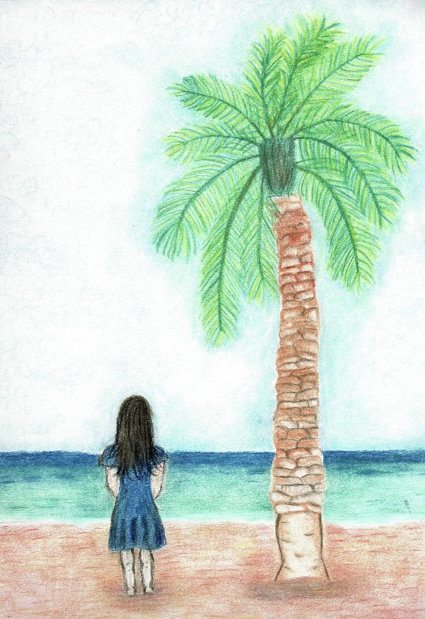 Seaside Escape Drawing by Sarah Warman