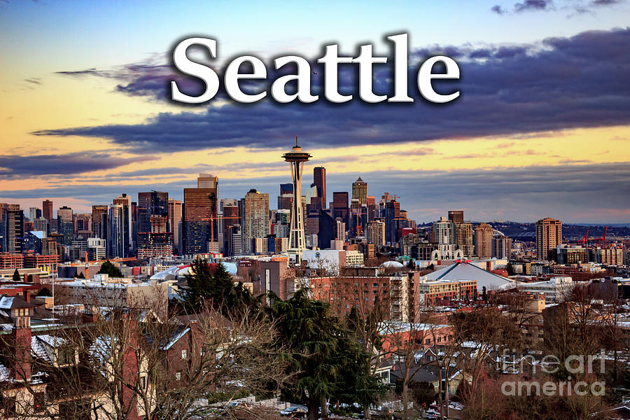 Seattle Photograph - Seattle from Kerry Park by G Matthew Laughton Seattle Photograph - Seattle from Kerry Park by G Matthew Laughton