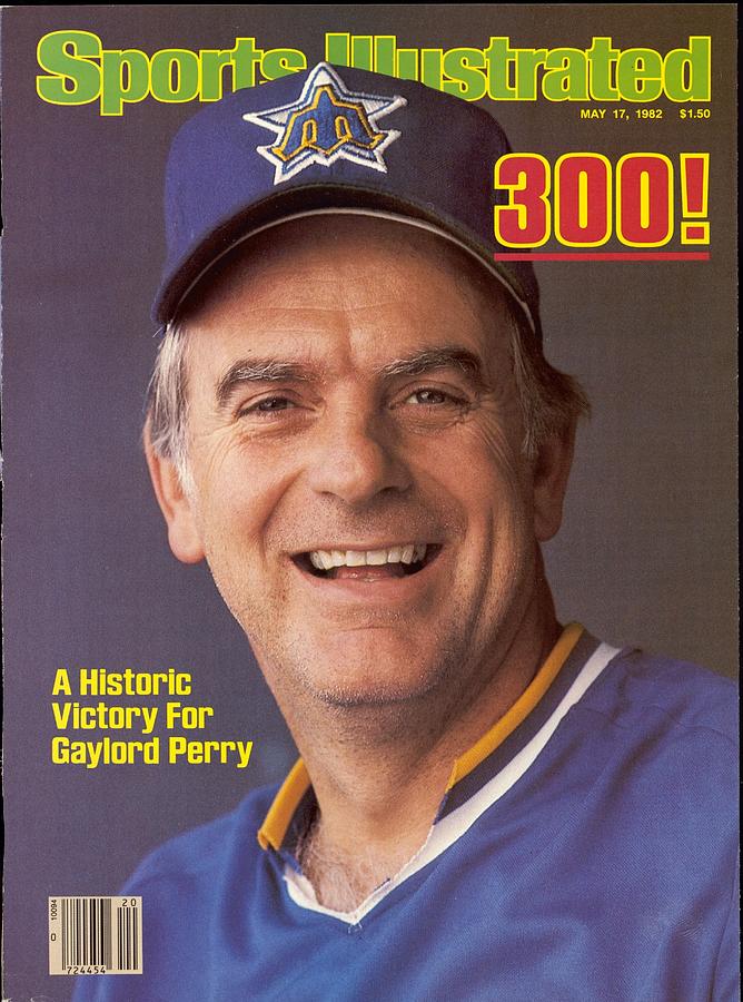 Seattle Mariners Gaylord Perry Sports Illustrated Cover Photograph by Sports Illustrated