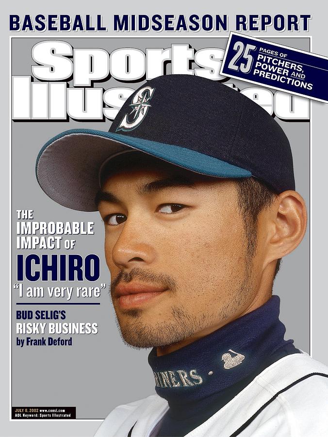 Seattle Mariners Ichiro Suzuki Sports Illustrated Cover Photograph by Sports Illustrated