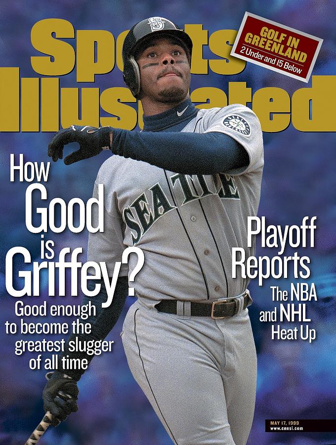 Magazine Cover Photograph - Seattle Mariners Ken Griffey Jr... Sports Illustrated Cover by Sports Illustrated