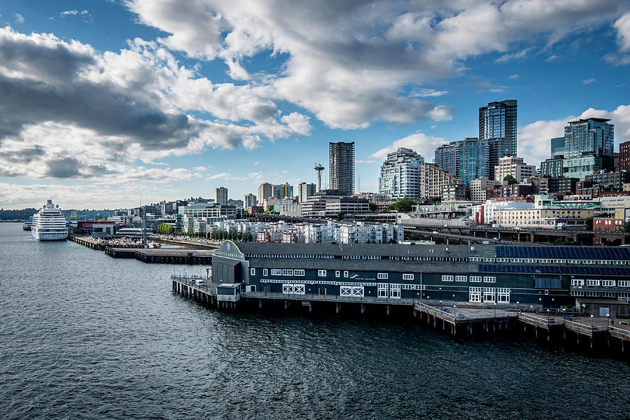 Seattle Pier Photograph by Ron Brenner - Fine Art America