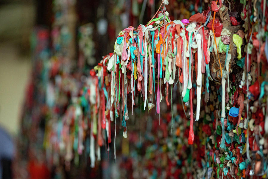 Seattle Post Alley Gum Wall 4 Photograph by Pelo Blanco Photo