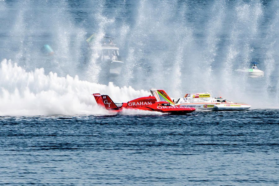 Seattle Seafair Unlimited Hydroplane Racing 2018 Photograph by Monica