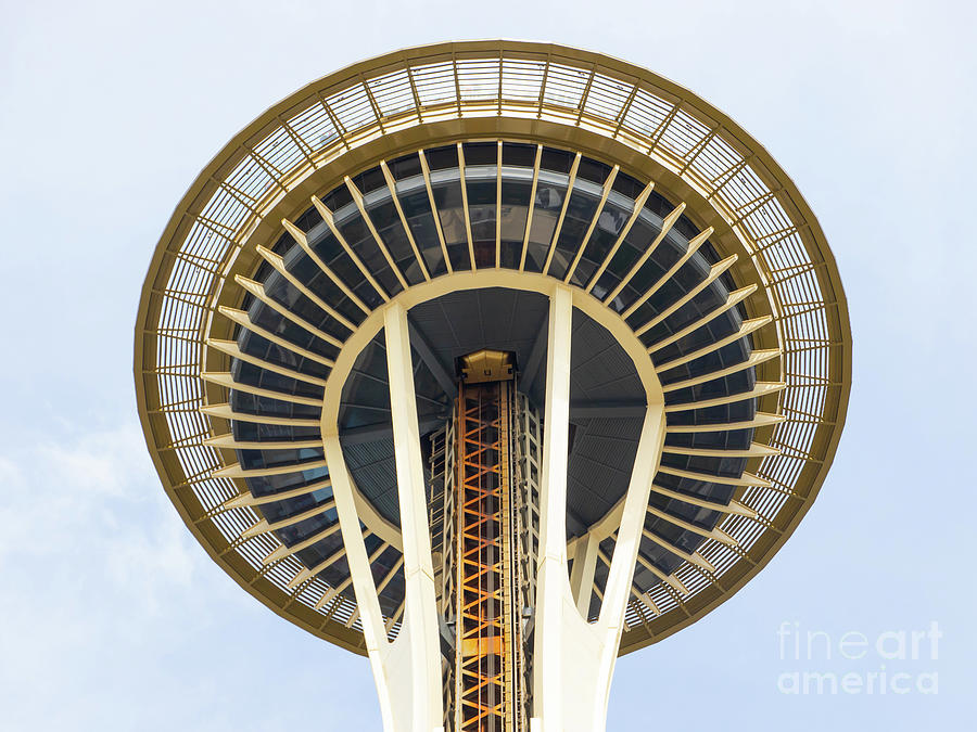 Seattle Space Needle R1244 Photograph by Wingsdomain Art and Photography