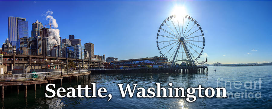Seattle Photograph - Seattle Washington Waterfront by G Matthew Laughton Seattle Photograph - Seattle Washington Waterfront by G Matthew Laughton